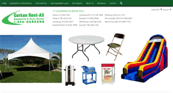 Desktop Screenshot of gerkenrentall.com